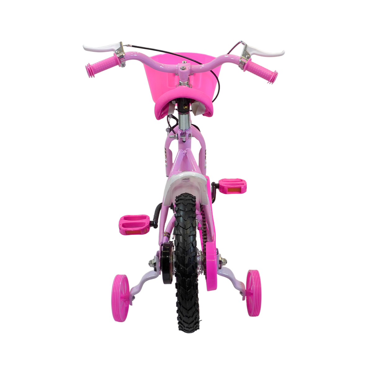 Bicicleta ARO 12 AÇO Modelo Stellar - 2 A 7 ANOS - Pneu Automotivo - Freios V-Brakes - Cestinha - Inmetro