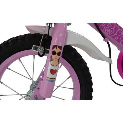 Bicicleta ARO 12 AÇO Modelo Stellar - 2 A 7 ANOS - Pneu Automotivo - Freios V-Brakes - Cestinha - Inmetro