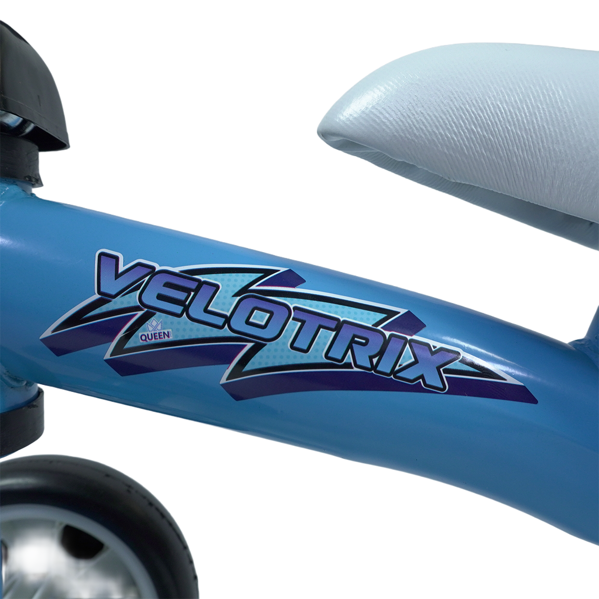 Bicicleta de Equilíbrio Andador Velotrix | 4 Rodas De Eva | Guidão Direcionável | Banco Estofado | Quadro de Aço
