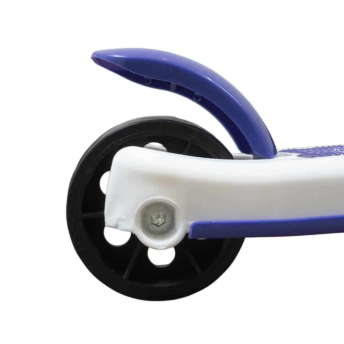 Patinete Premium Azul Menino 4 a 10 anos Até 80kg - Luz Musica Roda Gel Led 4 Alturas Rolamento de Aço - Inmetro