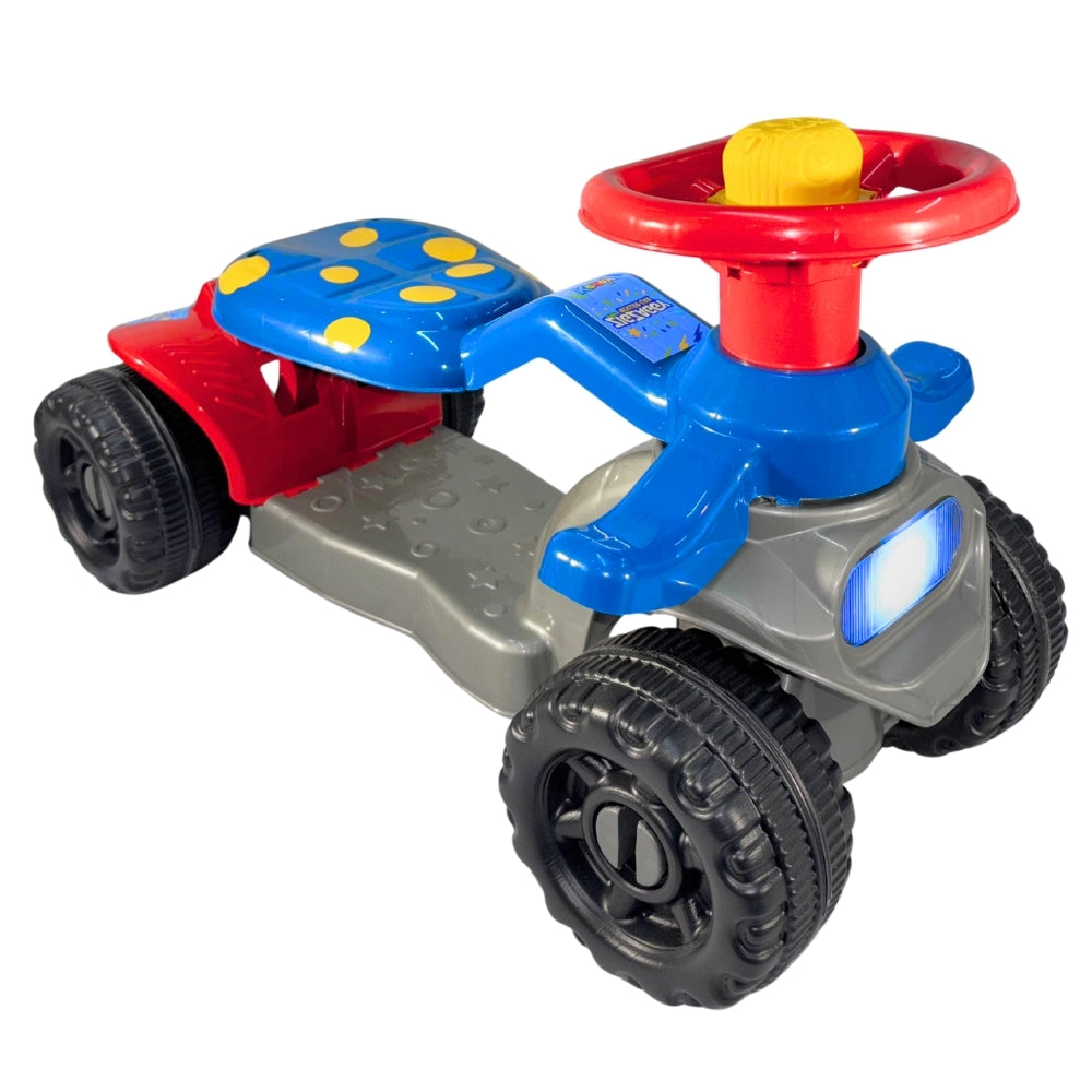 Carrinho Andador ZigZaggy Azul Infantil Menino | +18 meses | 16Kg | Inmetro