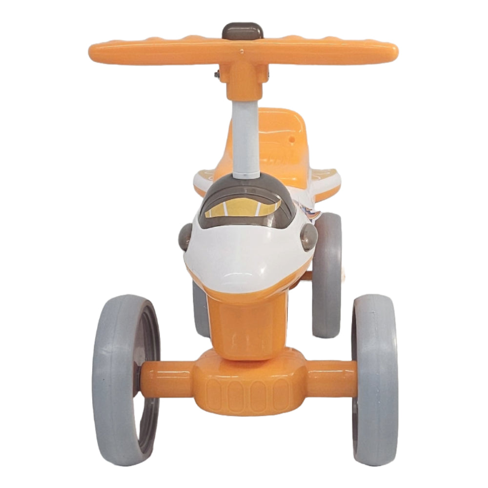 Quadriciclo Equilíbrio 4 Rodas de EVA Com Luz e Som - Design Jatinho Exclusivo - Balance