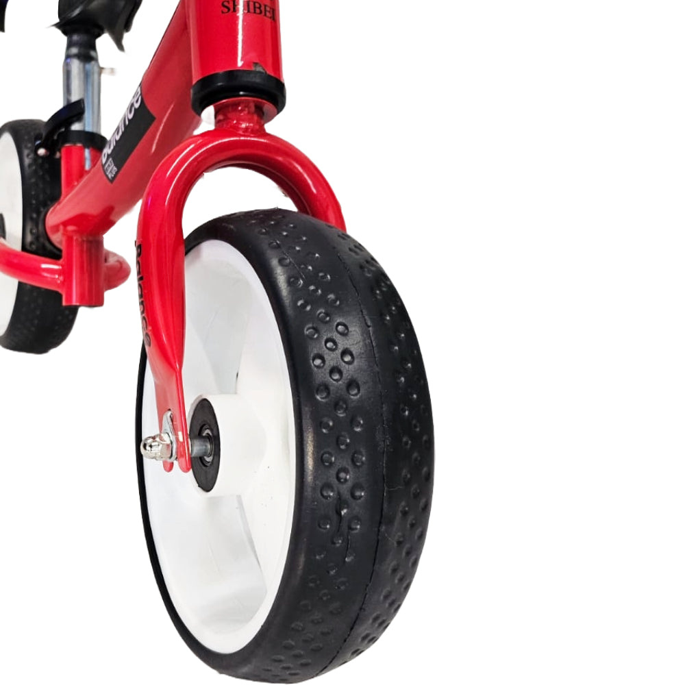 Bicicleta Balance ULTRA Equilíbrio Rodas Grossas Suporta 50kg - Quadro Aço - Banco Estofado Regulagem de Altura