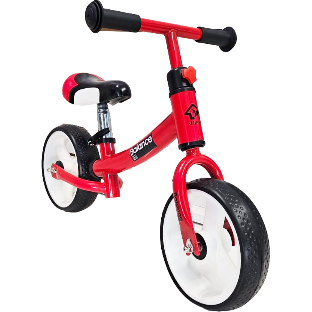 Bicicleta Balance ULTRA Equilíbrio Rodas Grossas Suporta 50kg - Quadro Aço - Banco Estofado Regulagem de Altura