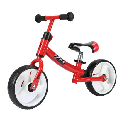 Bicicleta Balance ULTRA Equilíbrio Rodas Grossas Suporta 50kg - Quadro Aço - Banco Estofado Regulagem de Altura