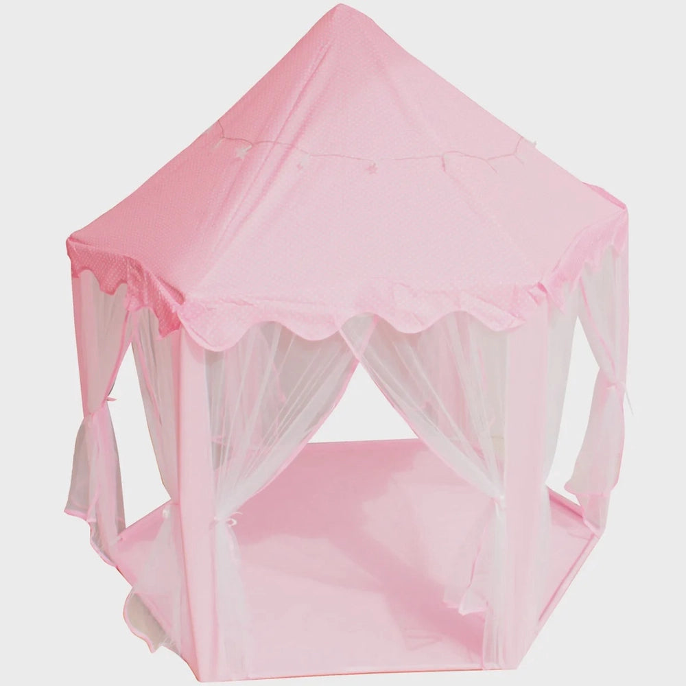 Barraca Rosa Infantil Menina - Tenda de Poliéster de Última Geração com Certificação Inmetro