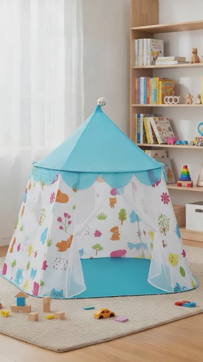 Barraca Infantil com Tecido de Alta Definição - Tenda de Poliéster de Última Geração com Certificação Inmetro